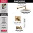 Vero Monitor 17 Series Tub & Shower Trim (Champagne Bronze), T17453-CZ