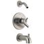 Trinsic Monitor 17 Series Tub & Shower Trim, Less Shower Head (Stainless), T17459-SSLHD