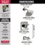 Ashlyn Monitor 17 Series Tub & Shower Trim (Stainless), T17464-SS