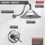 Cassidy TempAssure 17T Series Shower Trim (Chrome), T17T297