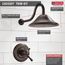 Cassidy TempAssure 17T Series Shower Trim (Venetian Bronze), T17T297-RB