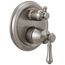 Cassidy Traditional 2-Handle Monitor 14 Series Valve Trim with 6-Setting Integrated Diverter (Stainless), T24997-SS