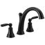 Woodhurst Roman Tub Trim (Matte Black), T2732-BL