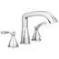 Stryke Three Hole Roman Tub Trim (Chrome), T2776