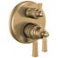 Dorval Traditional 2-Handle Monitor 17 Series Valve Trim with 3 Setting Diverter (Champagne Bronze), T27856-CZ