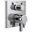 Pivotal 17 Series Integrated Diverter Trim - 3 Function Diverter (Lumicoat Chrome), T27899-PR