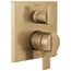 Ara Angular Modern Monitor 17 Series Valve Trim with 6-Setting Integrated Diverter (Champagne Bronze), T27967-CZ