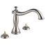 Cassidy Roman Tub Trim, Less Handles (Stainless), T2797-SSLHP