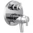 Trinsic Contemporary 2 Handle TempAssure 17T Series Valve Trim with 6-Setting Integrated Diverter (Chrome), T27T959