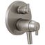 Trinsic Contemporary 2 Handle TempAssure 17T Series Valve Trim with 6-Setting Integrated Diverter (Stainless), T27T959-SS
