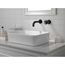 Trinsic Single Handle Wall Mount Bathroom Faucet Trim, 1.2 GPM (Matte Black), T3558LF-BLWL