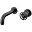 Trinsic Single Handle Wall Mount Bathroom Faucet Trim, 1.2 GPM (Matte Black), T3558LF-BLWL