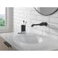 Tetra Single Handle Wall Mount Bathroom Faucet Trim, 1.2 GPM (Matte Black), T3589LF-BLWL
