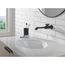 Tetra Single Handle Wall Mount Bathroom Faucet Trim, 1.2 GPM (Matte Black), T3589LF-BLWL