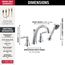Woodhurst Roman Tub w/ Handshower Trim (Chrome), T4732