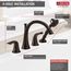 Lahara Roman Tub w/ Handshower Trim (Venetian Bronze), T4738-RB
