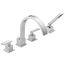 Vero Roman Tub Trim w/ Hand Shower (Chrome), T4753