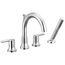 Trinsic Roman Tub w/ Hand Shower Trim (Chrome), T4759