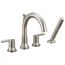 Trinsic Roman Tub w/ Hand Shower Trim (Stainless), T4759-SS