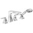 Ashlyn Roman Tub with Hand Shower Trim (Chrome), T4764