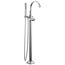 Tetra Floor Mount Tub Filler Trim, 1.75 GPM (Lumicoat Chrome), T4788-PR-LHP-FL