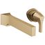 Zura Single Handle Wall Mount Bathroom Faucet Trim, 1.20 GPM (Champagne Bronze), T574LF-CZWL