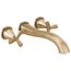 Stryke Wall Mounted Tub Filler (Champagne Bronze)