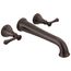 Cassidy Wall Mounted Tub Filler (Venetian Bronze), T5797-RBWL