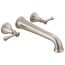 Cassidy Wall Mounted Tub Filler (Stainless), T5797-SSWL