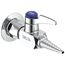 Commercial W62 Wall Mount Ball Valve Hose Cock (Chrome), W6270GAS