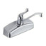 Single Handle Wall-Mount Kitchen Faucet - Chrome