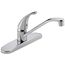 Core Single Handle Kitchen Faucet, 3-Hole 8" Installation (Chrome)