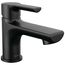 Flute Single Top Handle Lavatory Faucet, 1 or 3-Hole 4" Installation w/ 6" Spout (Matte Black), P1512LF-BL