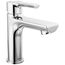 Flute Single Top Handle Lavatory Faucet, 1 or 3-Hole 4" Installation w/ 7-1/2" Spout (Chrome), P1513LF