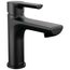 Flute Single Top Handle Lavatory Faucet, 1 or 3-Hole 4" Installation w/ 7-1/2" Spout (Matte Black), P1513LF-BL