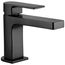 Xander Single Handle Lavatory Faucet, 1 or 3-Hole 4" Installation (Matte Black), P1519LF-BL