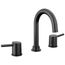 Precept Two Handle Widespread Bath Faucet (Matte Black), P3547LF-BL