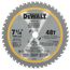 7-1/4" 48T, Metal Cutting Saw Blade, DWAM71448