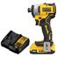 20V MAX ATOMIC 1/4" Brushless Cordless Compact Impact Driver Kit, DCF809D1