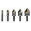 5-Piece Metal Countersink Drill Bit Set, DWAMDB5SETCS