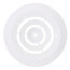 6" (Wall Opening Size) Round Ceiling Diffuser (White)