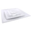 T-Bar 3-Cone Fixed Pattern Diffuser w/ 6" Collar