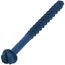 1/4" x 2-3/4" UltraCon Hex Washer Head Screws, Blue (Box of 100)