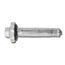 Fab-Lok with 300 Series Stainless Steel Sheet Metal Screw, 0.060" - 0.250" Grip Range (Box of 1000)