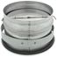 DGD Series Plastic Designer Exhaust Grille w/ Metal Backdraft Damper/Collar Combination for 6" Duct