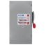 Heavy Duty Single-Throw Fused Safety Switch, 3-Pole, Fusible with Neutral, NEMA 1 (100A, 240V)