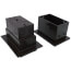 Low Profile Weatherproof InBox w/ Adapter Sleeve for New Brick Construction, Clear Cover