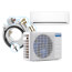 DIY 4th Gen 36,000 BTU, R-410A, 18.3 SEER2 Ductless Mini-Split AC & Heat Pump w/ 25ft Install Kit Package (208-230V)