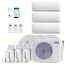 DIY 36,000 BTU, R-410A, 21.5 SEER2 Ductless Three Zone Heat Pump Package, 230V w/ 16ft Install Kit (12+12+12)