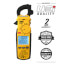 True-RMS Dual Display 600A Clamp Meter w/ DC Amps & Differential Temperature Combo